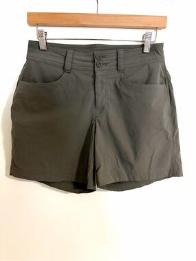 Eddie Bauer Olive Performance Shorts Women’s Size 2
